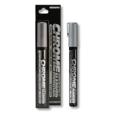 Mungyo Marker chromowy 4,5mm srebrny
