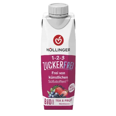 Hollinger Nap�j o smaku owoc�w le�nych bez cukru 300 ml Bio