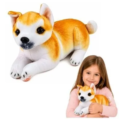 Shiba Inu pluszowy 25cm LeanToys