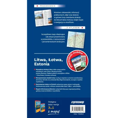 Litwa �otwa Estonia Przewodnik z atlasem 2026
