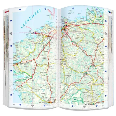Litwa �otwa Estonia Przewodnik z atlasem 2026