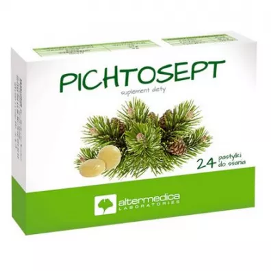 Alter Medica Pichtosept do ssania Suplement diety 24 szt.