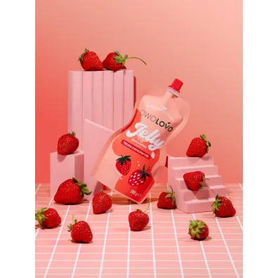 Owolovo Jelly - Galaretka o smaku truskawkowym 200 g