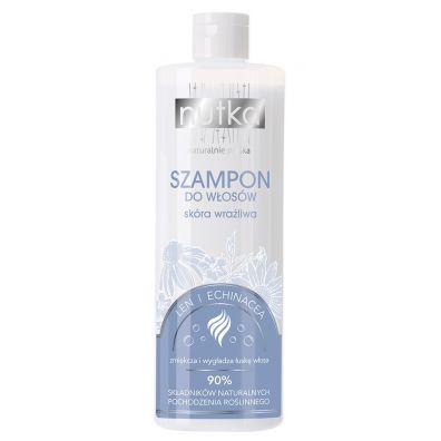Nutka Hipoalergiczny szampon do wosw zmikczajcy - len i echinacea 400 ml