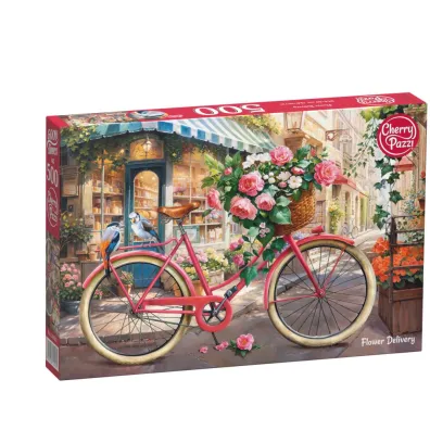 Puzzle 500 el. Flower Delivery CherryPazzi