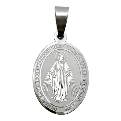Medalik Matka Bo�a Niepokalana Stainless