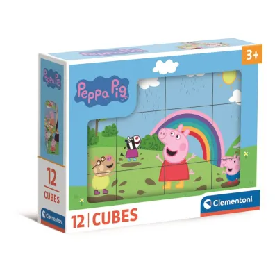 �winka Peppa Klocki obrotowe 12 el. Peppa Pig