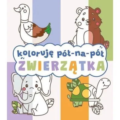 Zwierz�tka. Koloruj� p� na p�