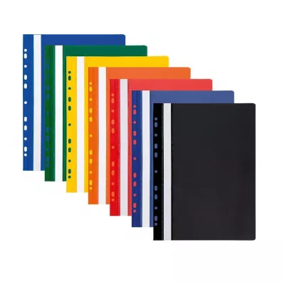 Panta Plast Skoroszyt A4 PVC z europerforacj niebieski 10 szt.
