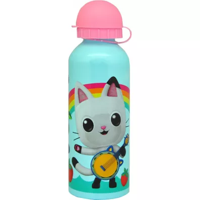 Bidon aluminiowy 500 ml Koci Domek Gabi. Gabby's Dollhouse