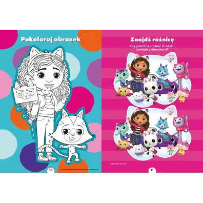 Koci Domek Gabi. Kociastyczne �amig��wki. Wielki zeszyt zada�