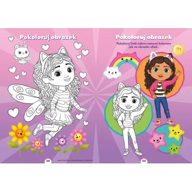 Koci Domek Gabi. Kociastyczne �amig��wki. Wielki zeszyt zada�