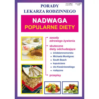 Porady lekarza rodzinnego. Nadwaga. Popularne diety