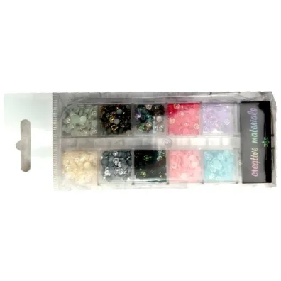 Galeria Hobby P�pere�ki z mikrostruktur� 4 mm, 12 kolor�w