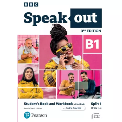 Speakout 3rd Edition B1. Split 1. Student's Book and Workbook + Ksi��ka w wersji cyfrowej - Antonia Clare, JJ Wilson