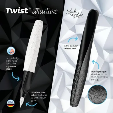 Pelikan Pi�ro wieczne Twist Structure Stal M. Black
