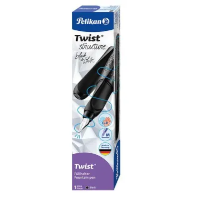 Pelikan Pi�ro wieczne Twist Structure Stal M. Black