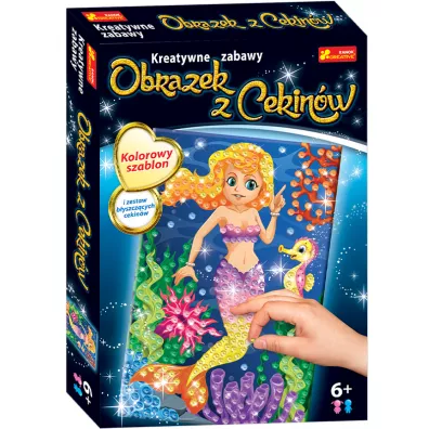 Ranok-Creative Cekinowy obrazek Syrenka