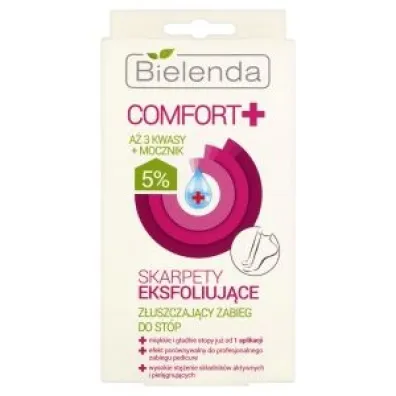 Bielenda Skarpetki eksfoliuj�ce z�uszczaj�cy zabieg do st�p Comfort +