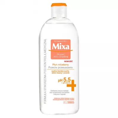 Mixa Pyn miceralny przeciw przesuszaniu do skry suchej i bardzo suchej 400 ml