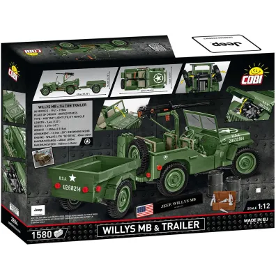 Executive Edition. Willys MB & Trailer