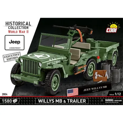 Executive Edition. Willys MB & Trailer