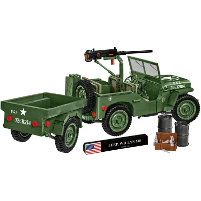 Executive Edition. Willys MB & Trailer