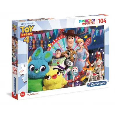 Puzzle 104 el. SuperColor. Toy story 4 Clementoni