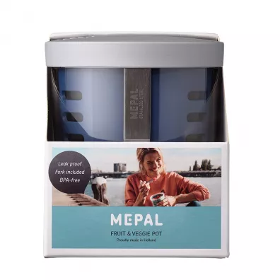 Mepal Fruit & veggie Pot Ellipse Nordic Denim 600 ml