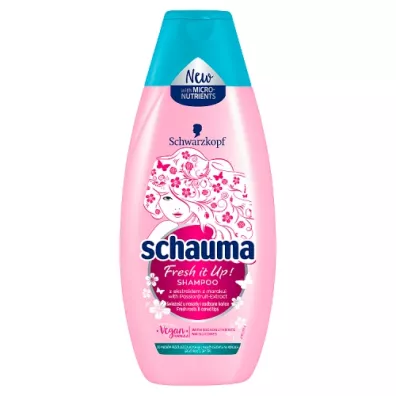 Schauma Fresh it Up! Shampoo szampon do w�os�w szybko przet�uszczaj�cych si� 400 ml