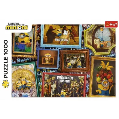 Puzzle 1000 el. Galeria Minionk�w Trefl