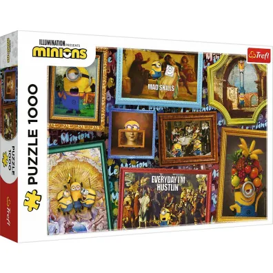 Puzzle 1000 el. Galeria Minionk�w Trefl