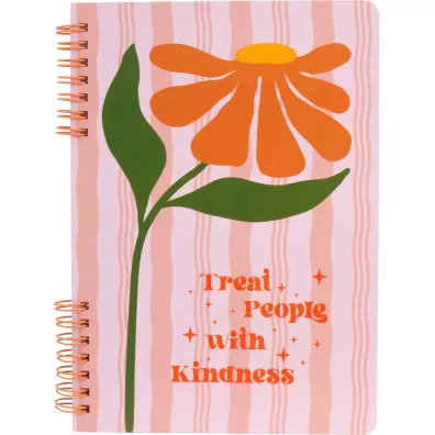 Notes A5 na spirali BLOOM-Boho 80 ark. Happy Color