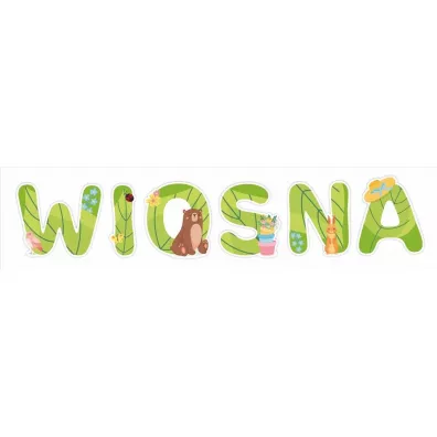 LearnHow Dekoracje okienne wiosenne 6 el.