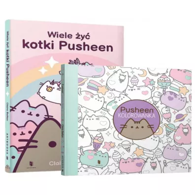 Pakiet Wiele �y� kotki Pusheen, Pusheen kolorowanka