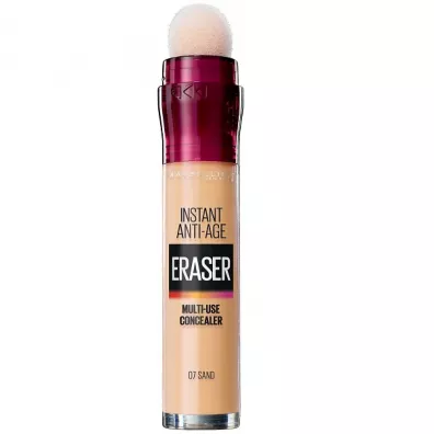 Maybelline Instant Ani-Age Eraser Concealer korektor do twarzy z gbeczk 07 Sand 6.8 ml
