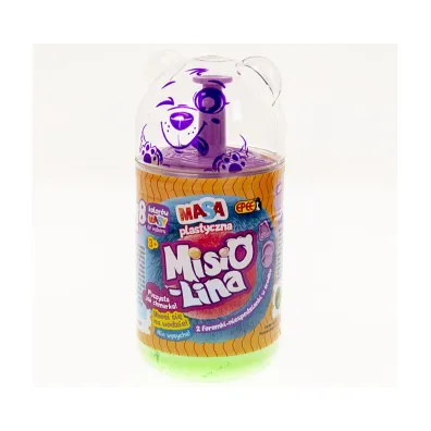 Misiolina masa plastyczna 2x50g + 2 foremki Epee
