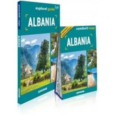 Albania light przewodnik + mapa - Izabela  Nowek