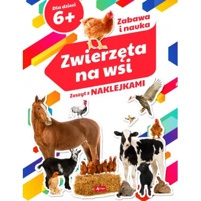 Zwierz�ta na wsi zeszyt z naklejkami