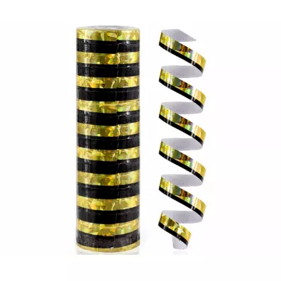 Godan Serpentyna holograficzna z�ota, czarna 4 m