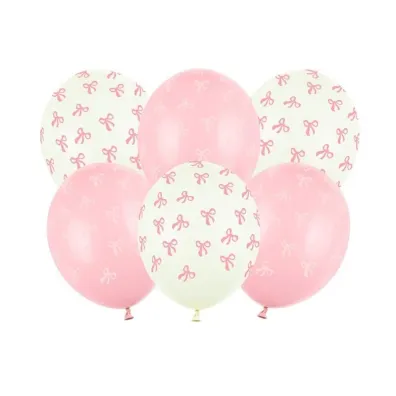 PartyDeco Balony Kokardki mix 30cm