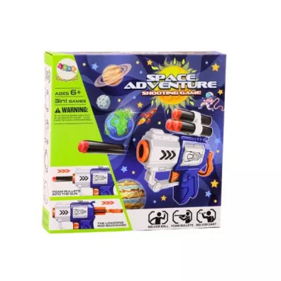 Zestaw z tarcz� na strza�ki i kulki Kosmos LeanToys
