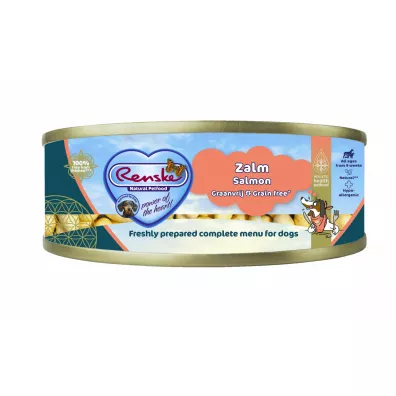 Renske Natural Petfood Salmon & wiey oso bez zb dla psw 95 g