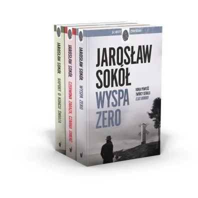 Pakiet Adam Kostrzewa. Tomy 1-3: Wyspa zero, Czerwona zaraza, czarna �mier�, Raport o ko�cu �wiata - Jaros�aw Sok�