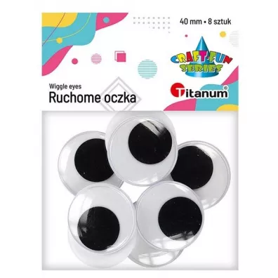 Titanum Oczy bez kleju i rz�s 4 cm