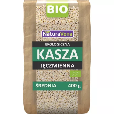 NaturaVena Kasza j�czmienna 400 g Bio