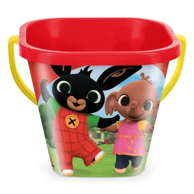 Bing wiaderko kwadratowe 2L z IML mix Wader