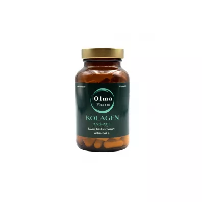 Olma Pharm Kolagen Anti-Age z Kwasem Hialuronowym i witamin� C Suplement diety 90 kaps.