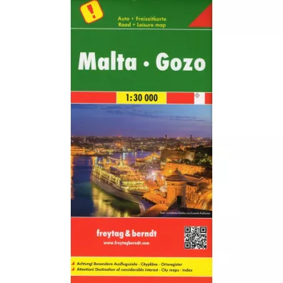 Malta Gozo mapa 1:30 000