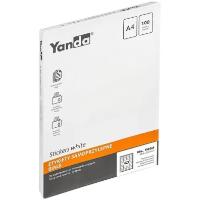 Etykiety samoprzylepne NO.Y003 YANDA